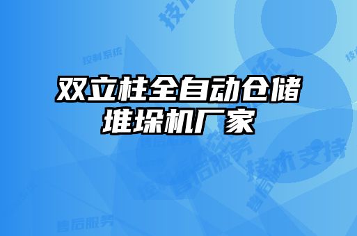 雙立柱全自動(dòng)倉(cāng)儲(chǔ)堆垛機(jī)廠家